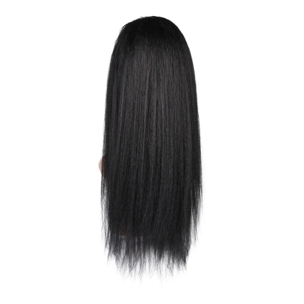 Long Kinky Straight Ponytail Synthetic Hair Extension